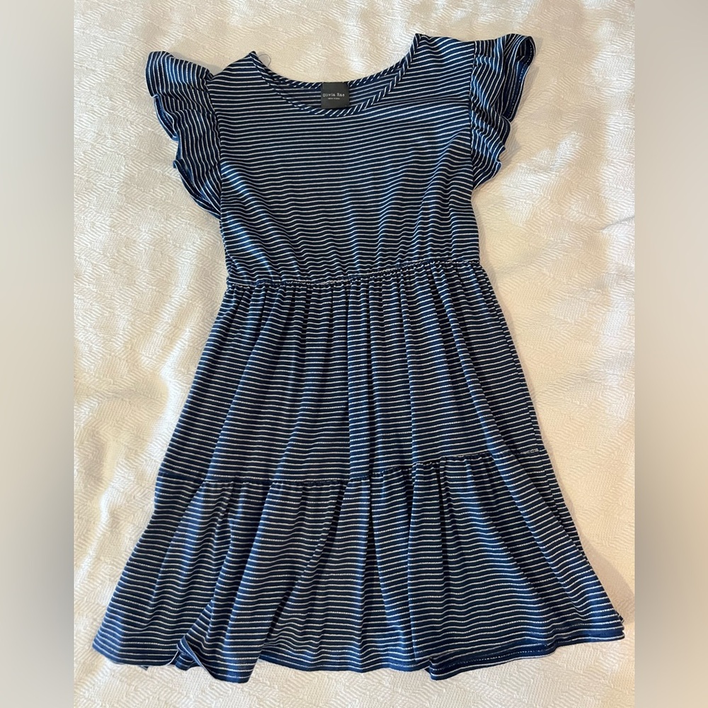 Striped Blue Olivia and Rae Dress